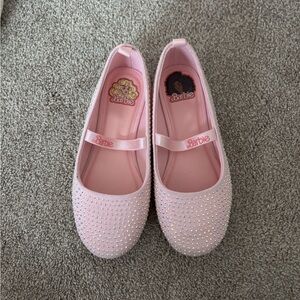 Barbie Pink Glitter Kids Shoes